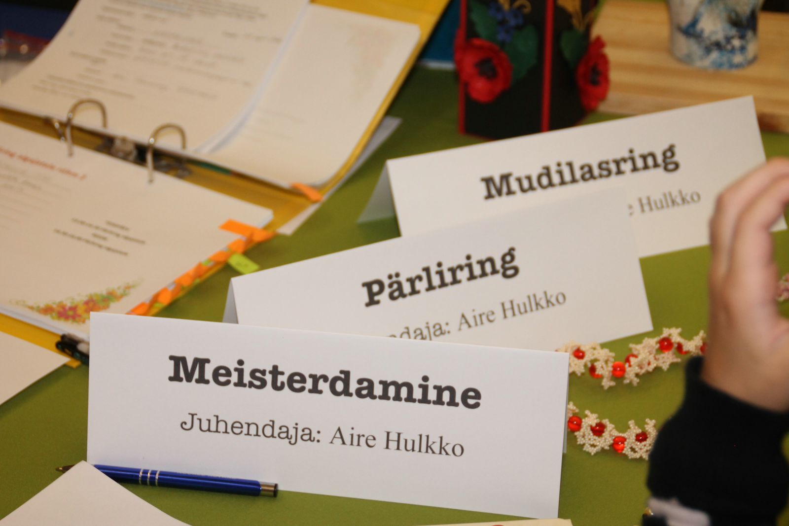 Huviringidesse registreerimine
